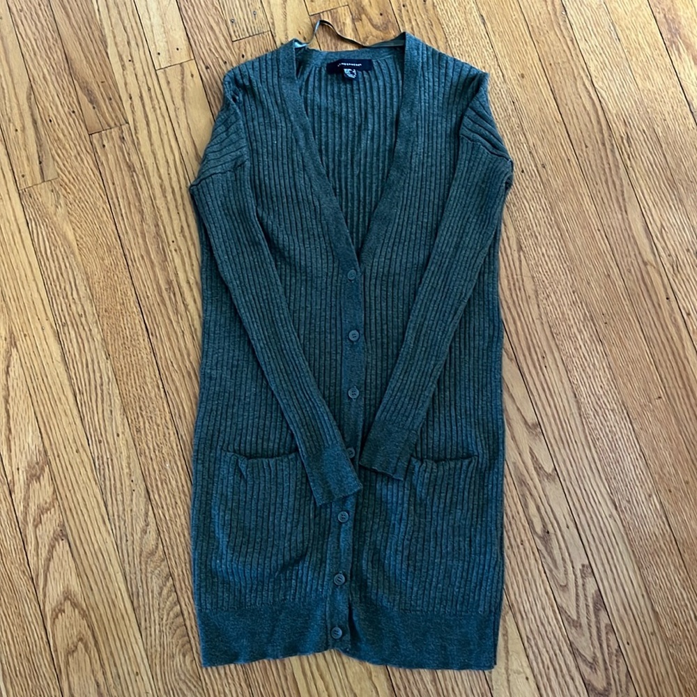 ⭐️(3 for $15) Dark Green Cardigan